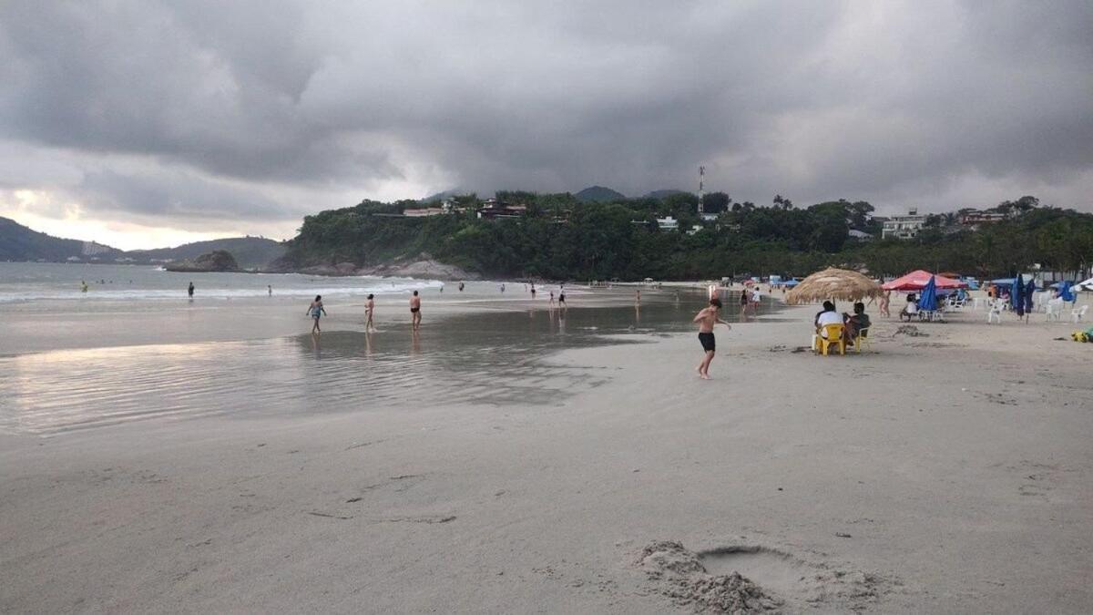 Apartamento Com Ar Cond. Na Praia Grande อูบาตูบา ภายนอก รูปภาพ